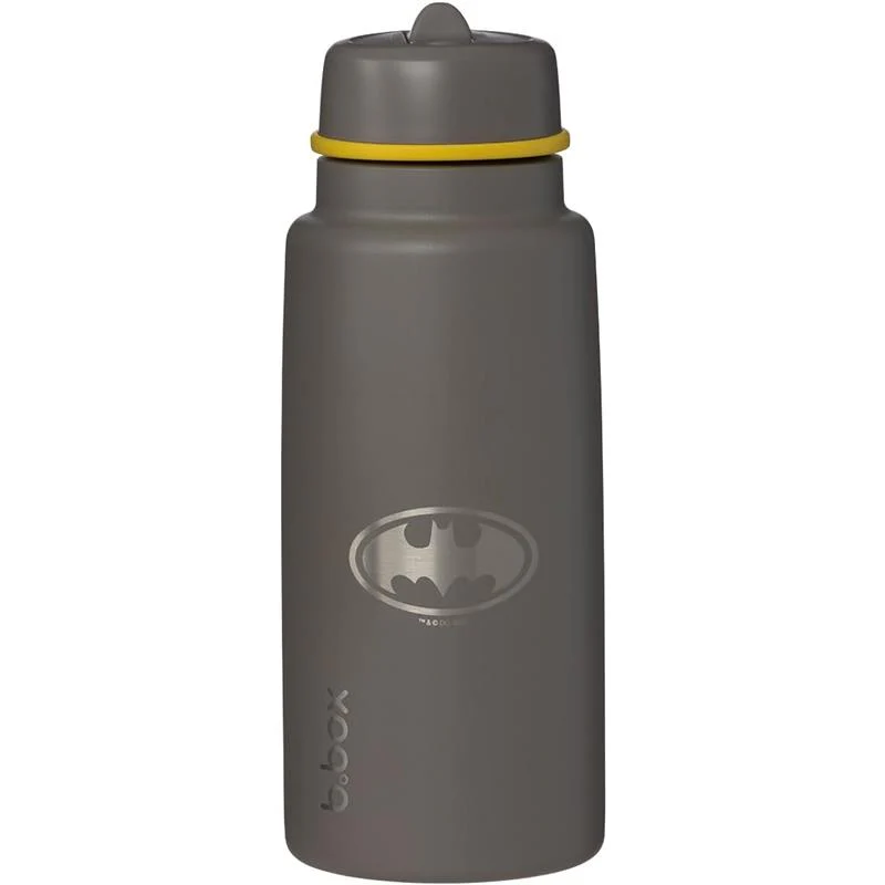 Bbox - 34Oz Batman Triple Insulated Kids Water Bottle With Stainless Steel Straw