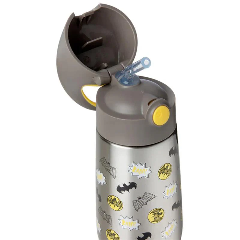 Bbox - 350Ml Insulated Drink Bottle, Batman Black/Yellow - Image 2