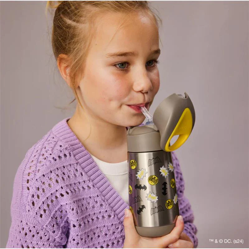 Bbox - 350Ml Insulated Drink Bottle, Batman Black/Yellow - Image 3