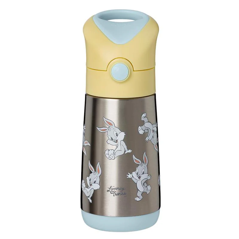 Bbox - 350Ml Insulated Drink Bottle, Looney Tunes Blue/Yellow