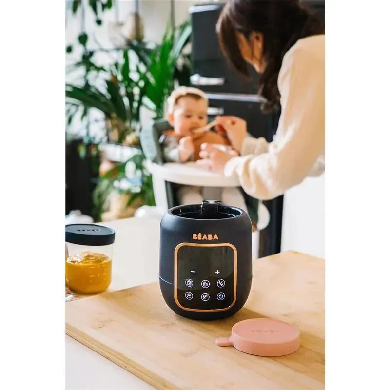 Beaba - 5-in-1 Multi Milk Baby Bottle & Food Warmer, Midnight - Image 2