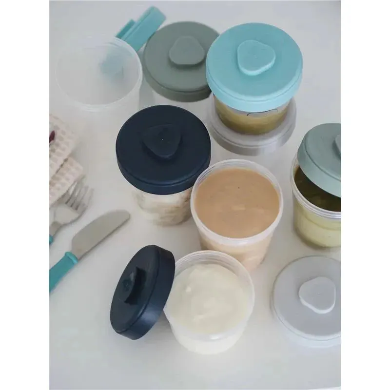 Beaba - 8Pk Baby Food Storage Clip Containers - Image 3