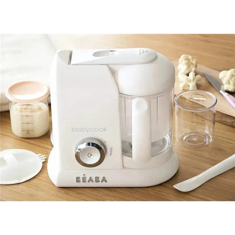 Beaba - Babycook Solo 4 in 1 Baby Food Maker, White - Image 5