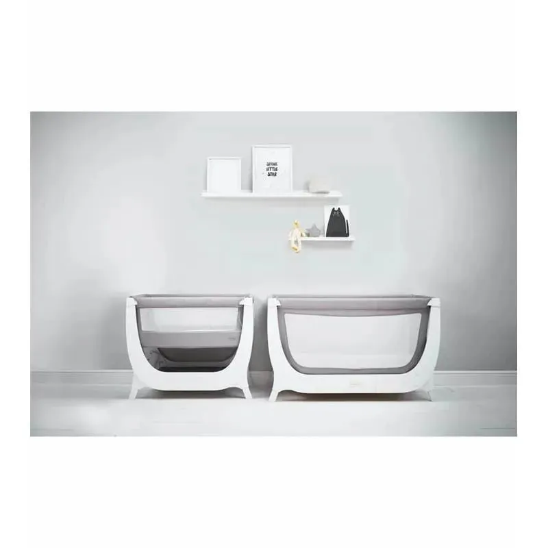 Beaba - By Shnuggle Air Full Size Crib Conversion Kit (Dove Grey) - Image 3
