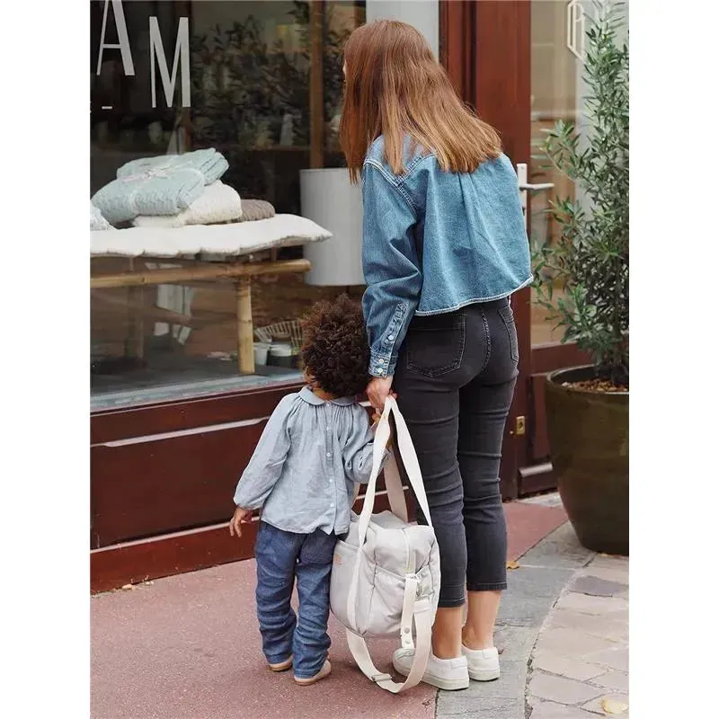 Beaba - Paris Diaper Bag, Large Capacity, Gray - Image 4