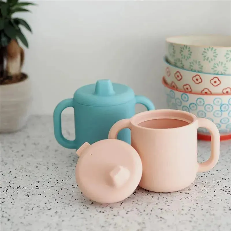 Beaba - Silicone Training Cup, Rain - Image 3