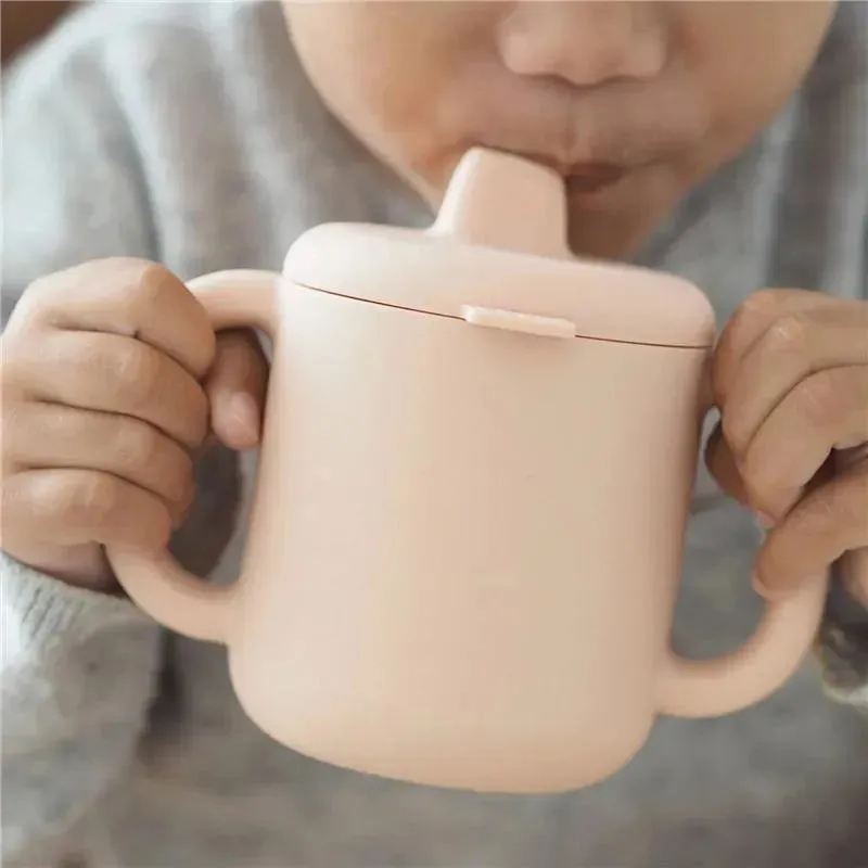 Beaba - Silicone Training Cup, Rose - Image 4