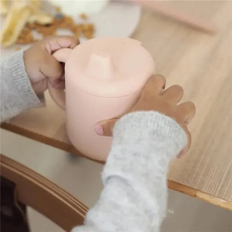 Beaba - Silicone Training Cup, Rose - Image 5