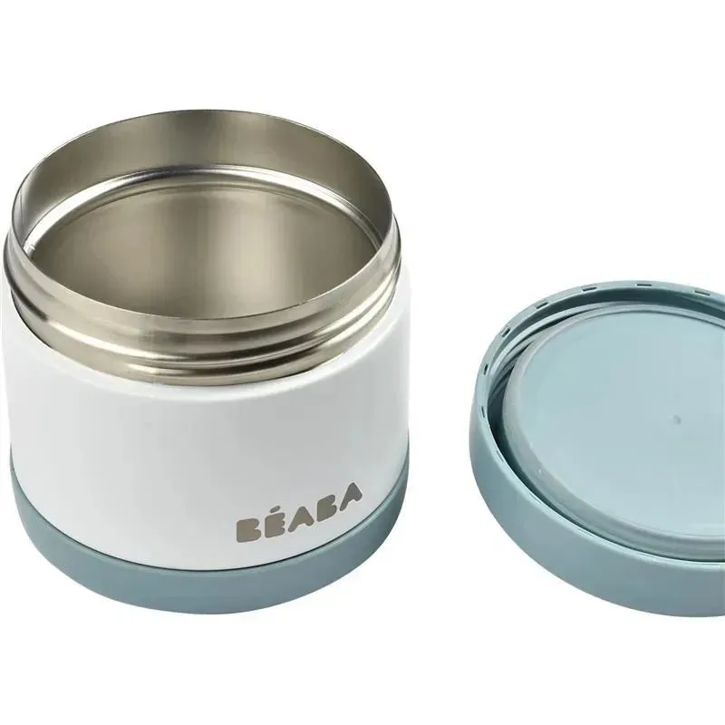 Beaba - Stainless Steel 16 Oz Jar, Cloud - Image 2
