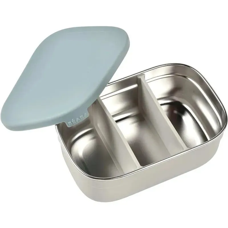 Beaba - Stainless Steel Lunch Box, Rain