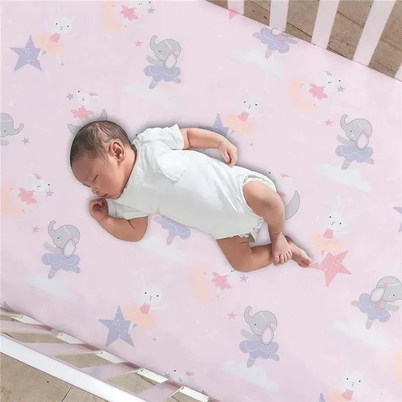 Bedtime Originals - 3Pk Tiny Dancer Ballet Baby Crib Bedding Set - Image 5