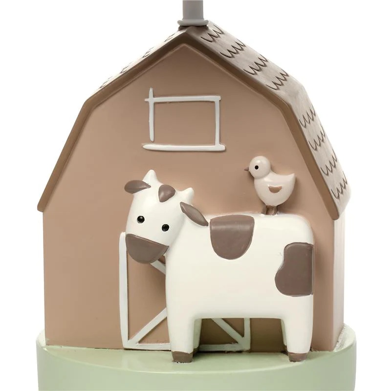 Bedtime Originals - Farmyard Friends Decorative Tabletop Nursery Lamp with Shade - Image 3