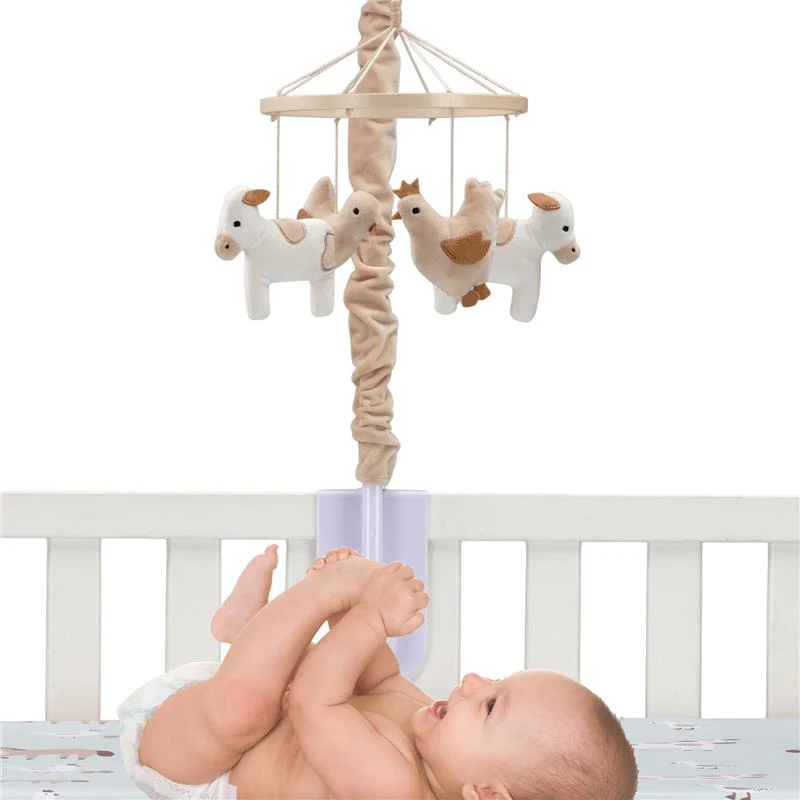Bedtime Originals - Farmyard Friends Musical Baby Crib Mobile Soother Toy - Image 3