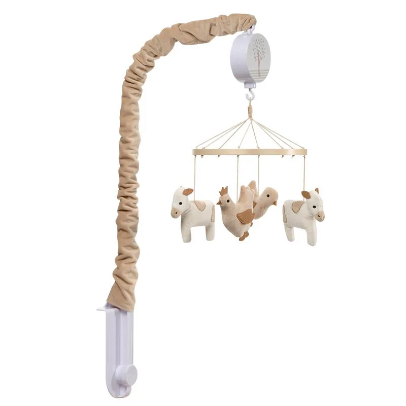 Bedtime Originals - Farmyard Friends Musical Baby Crib Mobile Soother Toy - Image 5