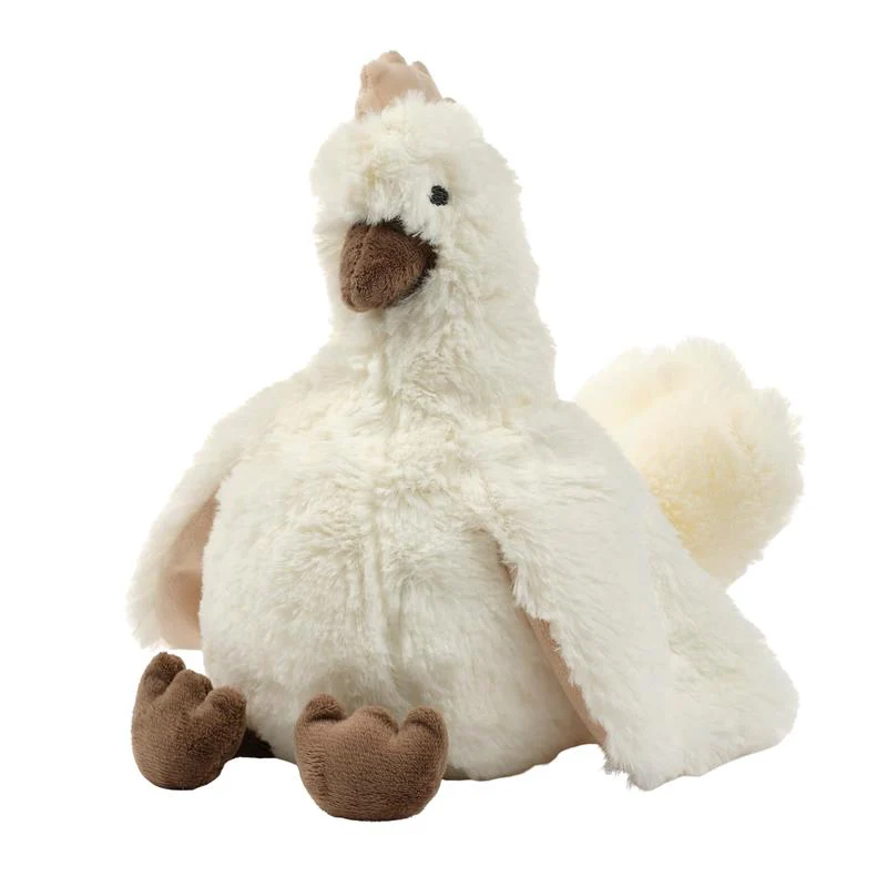 Bedtime Originals - Farmyard Friends Plush Chicken Stuffed Animal Toy Peep - Image 3