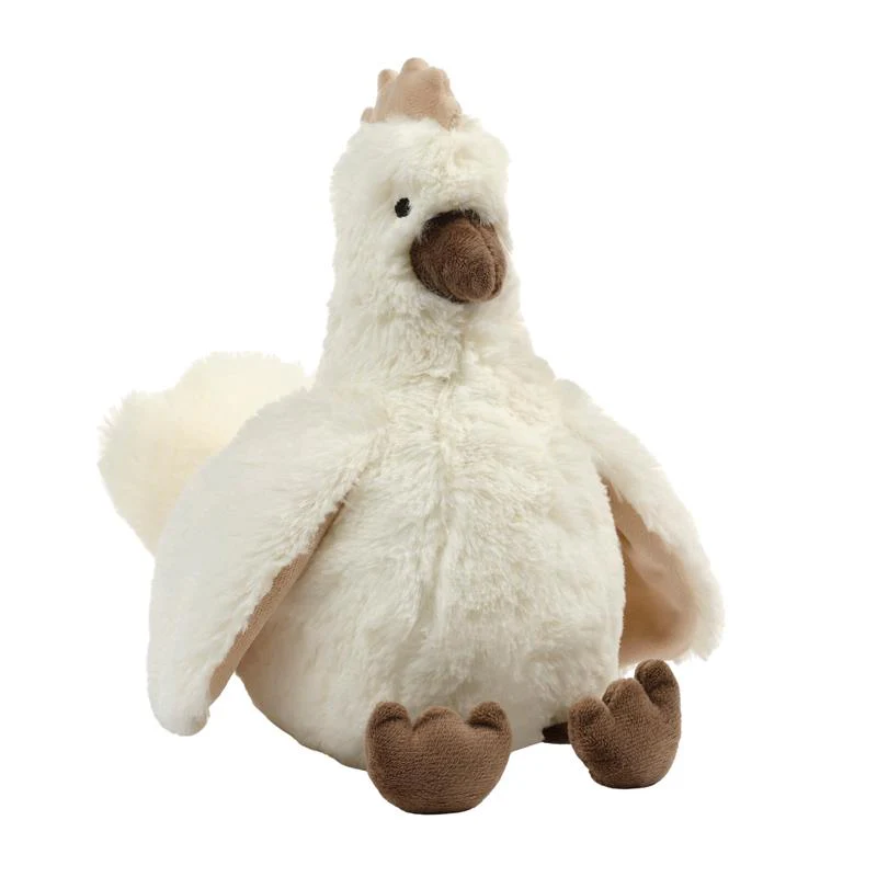 Bedtime Originals - Farmyard Friends Plush Chicken Stuffed Animal Toy Peep - Image 4