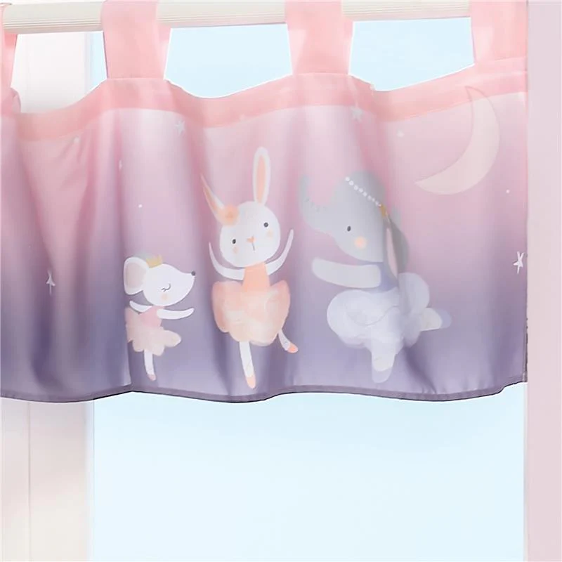 Bedtime Originals - Tiny Dancer Ballet Animals Window Valance Pink/Purple - Image 5