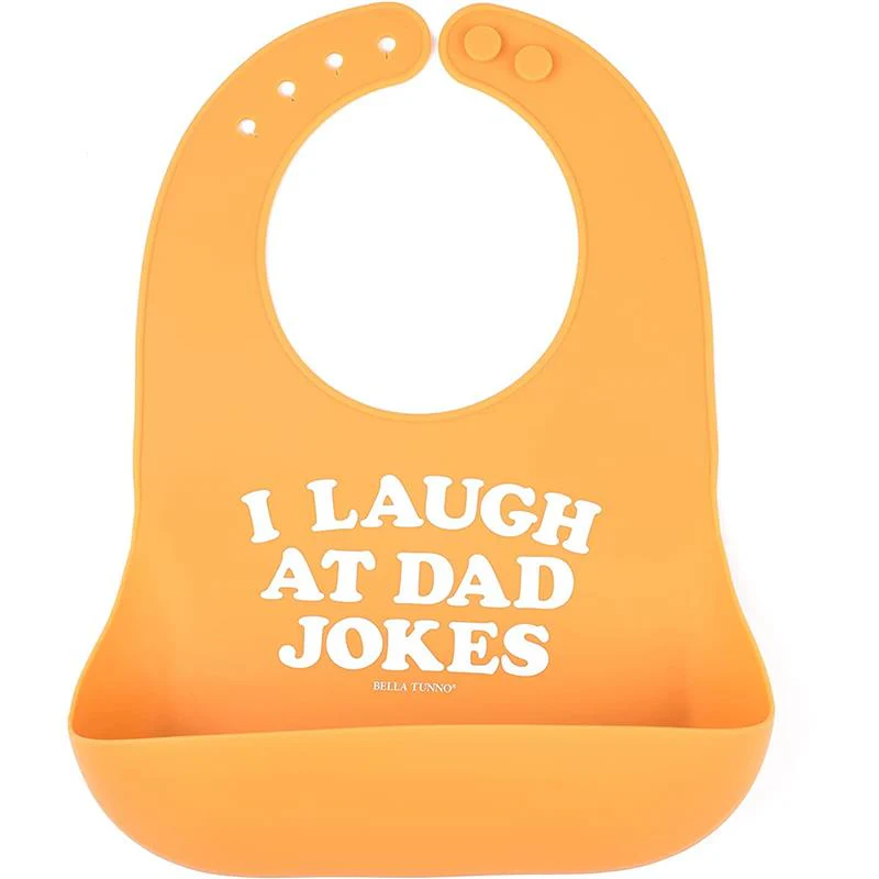 Bella Tunno - I Laugh At Dad Jokes Wonder Bib