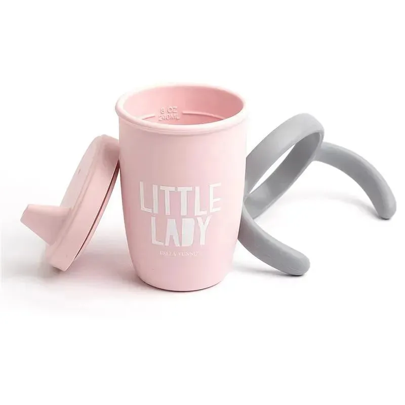 Bella Tunno - Little Lady Happy Sippy Cup, Light Pink - Image 3