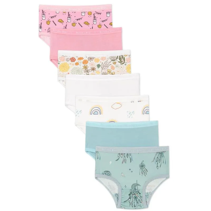 Bellabu Bear - 7Pk Springtime Bamboo Girls' Underwear