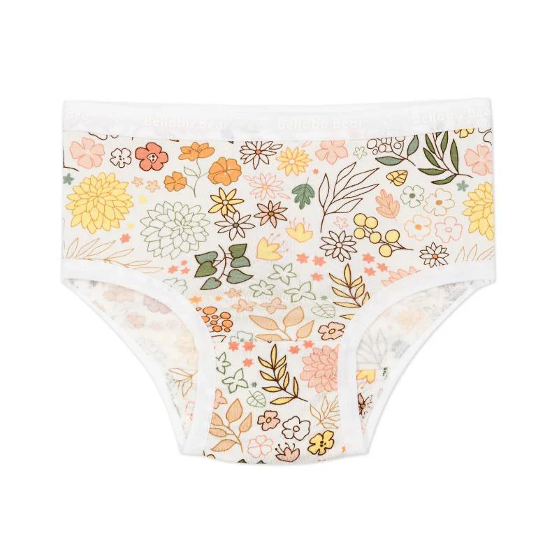 Bellabu Bear - 7Pk Springtime Bamboo Girls' Underwear, 4/5T - Image 4