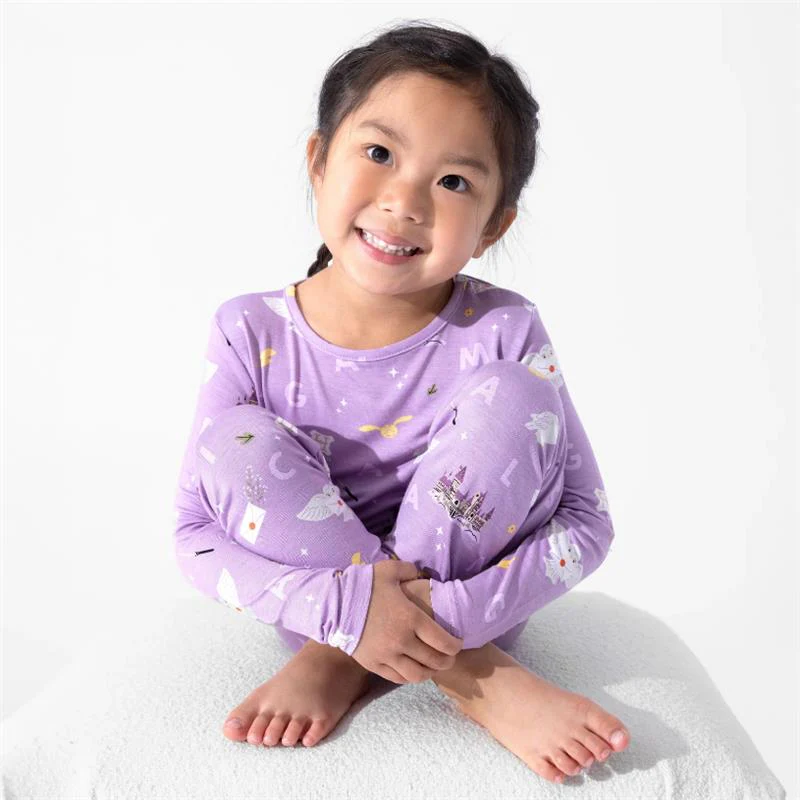 Bellabu Bear - Harry Potter Hedwig's Magical Mail Bamboo Kids Pajamas