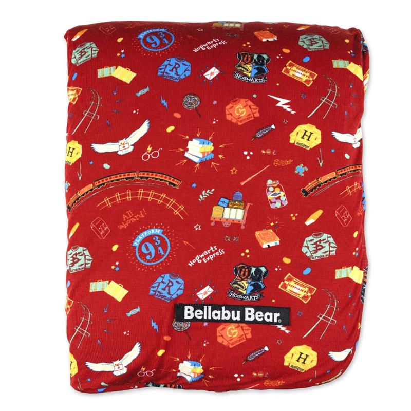 Bellabu Bear - Harry Potter Hogwarts Express Bamboo Blanket - Image 4