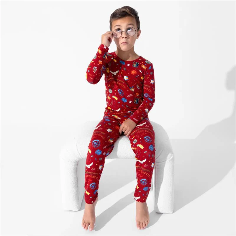 Bellabu Bear - Harry Potter Hogwarts Express Bamboo Blanket Bamboo Kids Pajamas