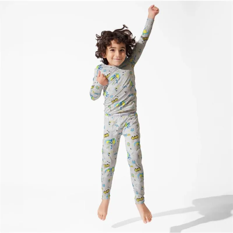 Bellabu Bear - Toddler Batman Bamboo Kids Pajamas