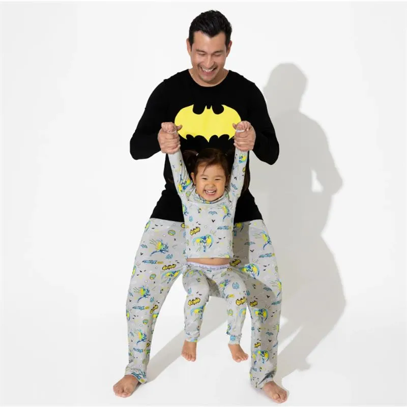 Bellabu Bear - Toddler Batman Bamboo Kids Pajamas - Image 4