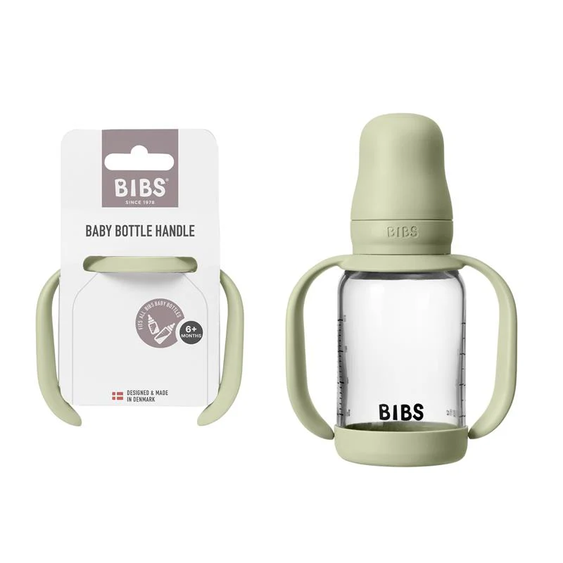 Bibs - Baby Bottle Handle Sage