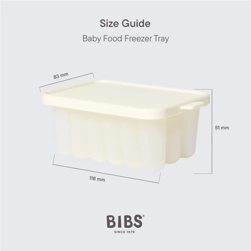 Bibs - Baby Food Freezer Tray Ivory - Image 3