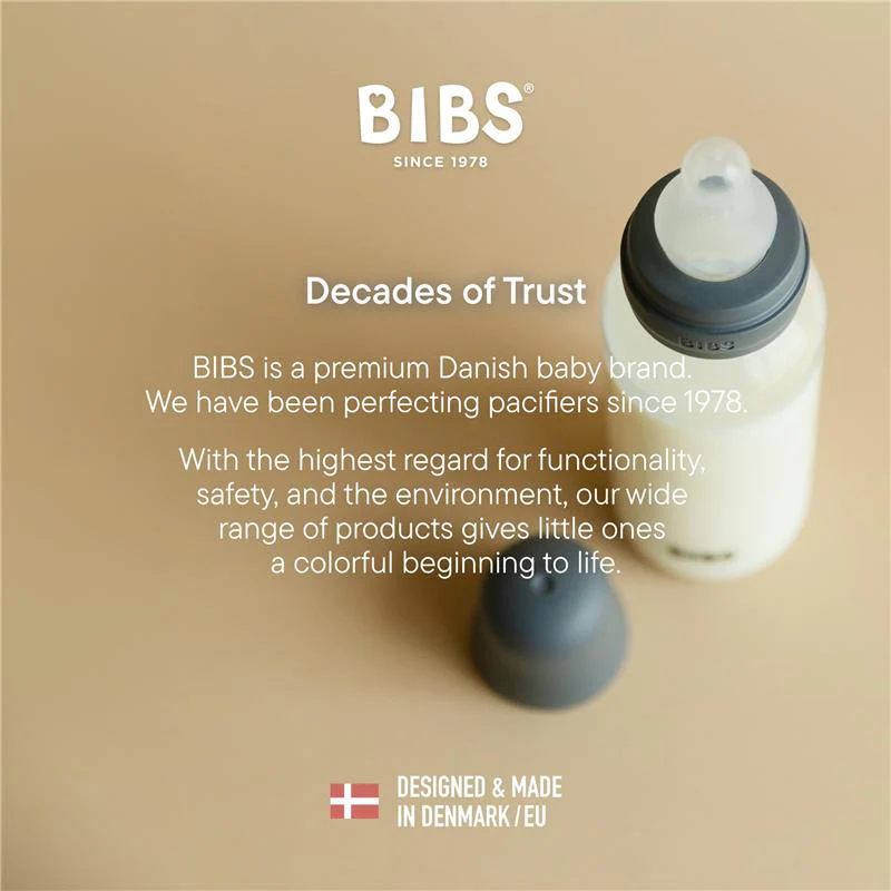 Bibs - Baby Plastic Bottle With Silicone Nipple 270Ml, Ivory - Image 6