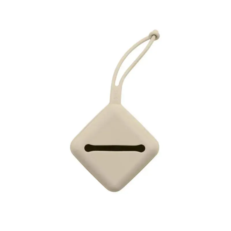 Bibs - Pacifier Case, Vanilla