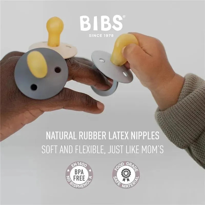 Bibs - Pacifiers 0-6 Months, 3-Pack Soothers, BPA-Free Symmetrical Nipple, Sage - Image 3