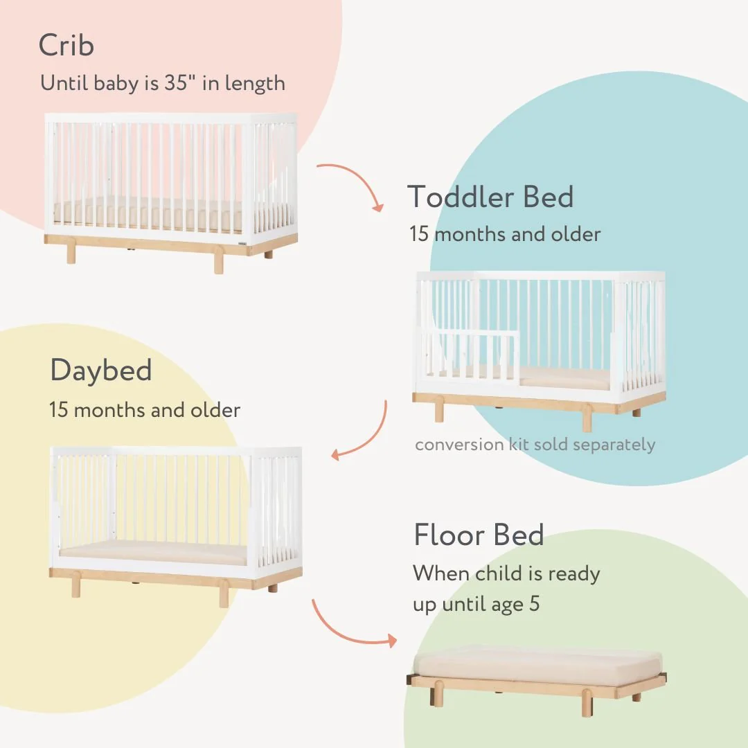 Bliss 4-in-1 Convertible Crib - Image 35