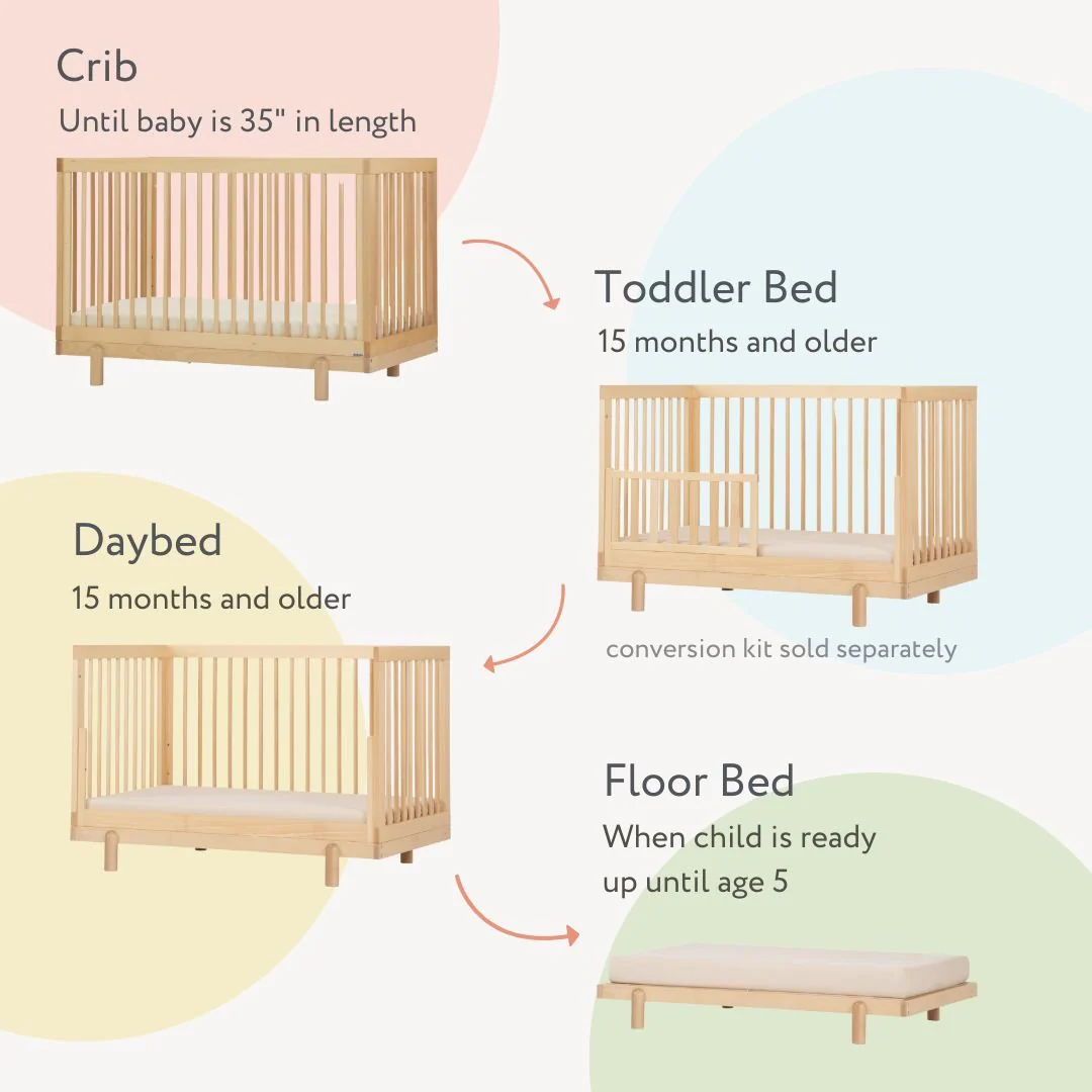 Bliss 4-in-1 Convertible Crib - Image 8
