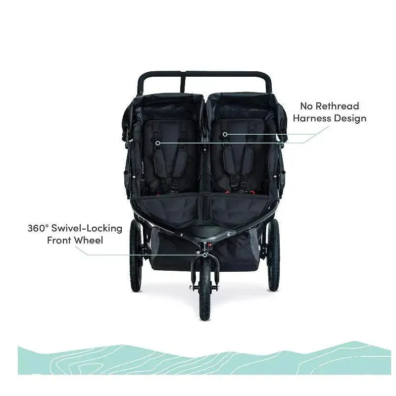 BOB Jogging Stroller Double In Black - Image 7