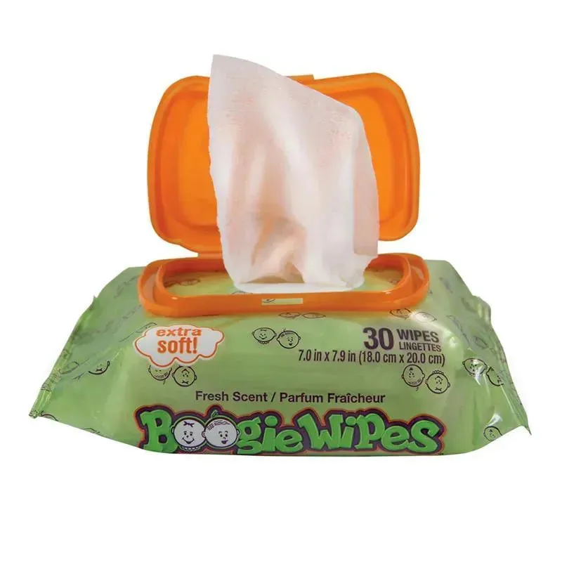Boogie Wipes - 30Ct Boogie Wipes Fresh - Image 2