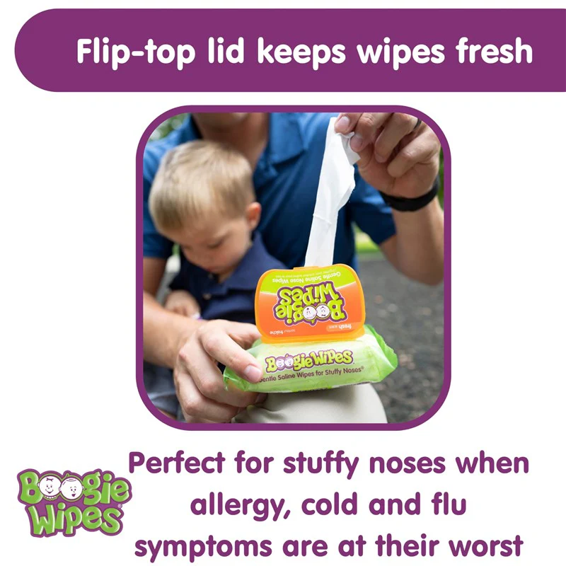 Boogie Wipes - 30Ct Boogie Wipes Fresh - Image 4