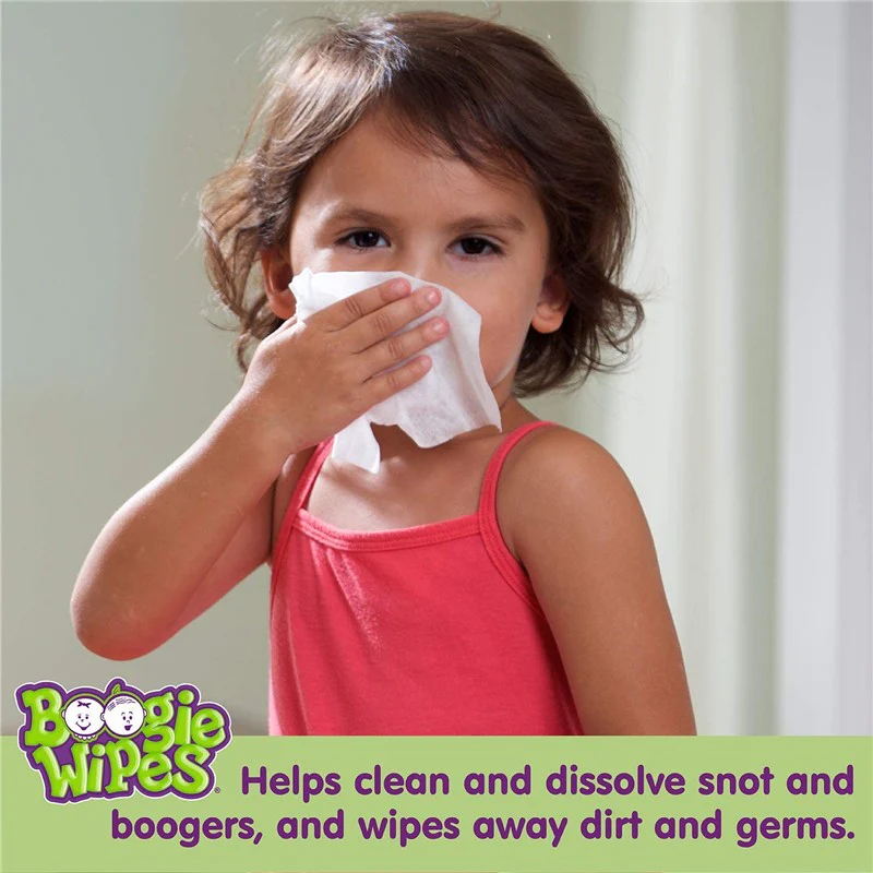 Boogie Wipes - 30Ct Saline Nose Wipes, Grape - Image 4