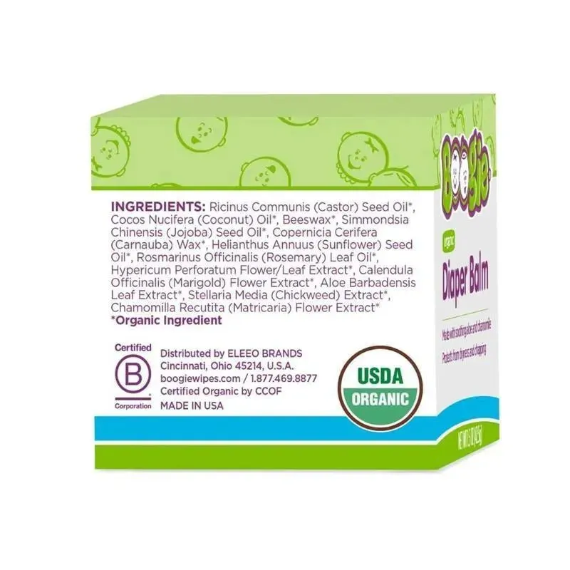 Boogie Wipes - Baby Diaper Rash Balm, Natural Derived Ingredients, 1.5 oz - Image 6