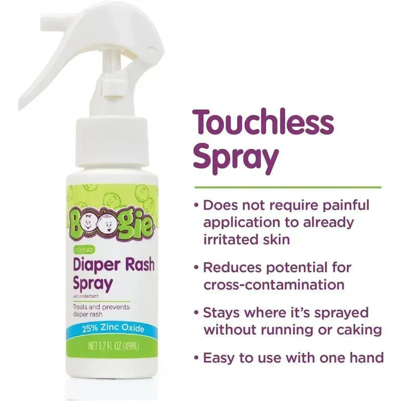 Boogie Wipes - Bottoms No-Rub Diaper Rash Spray - Image 4