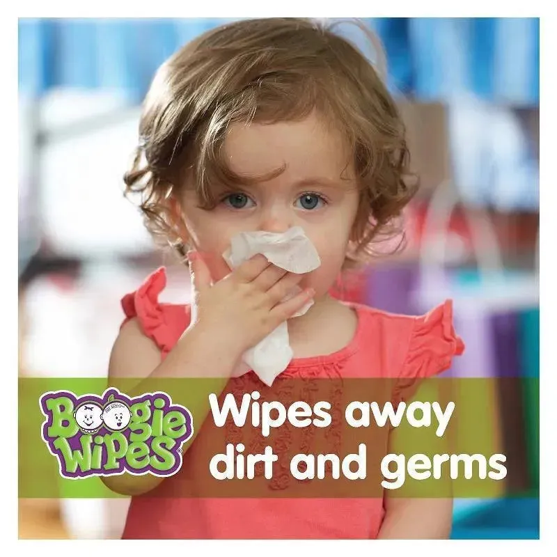 Boogie Wipes Natural Saline,Aloe & Vitamin E 1pk(30 ct) - Image 2