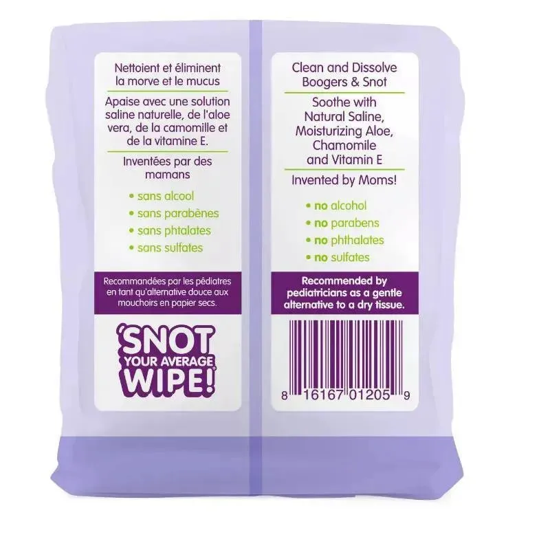 Boogie Wipes Natural Saline,Aloe & Vitamin E 1pk(90 ct) - Image 3
