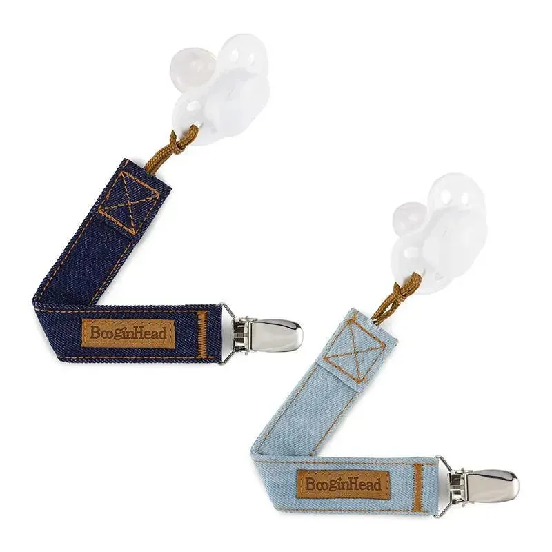 Booginhead - Pacigrip 2Pk, Luxury, Denim - Image 2