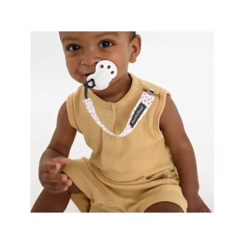 Booginhead 2-Pack Pacifier Clips, Terracotta - Image 2