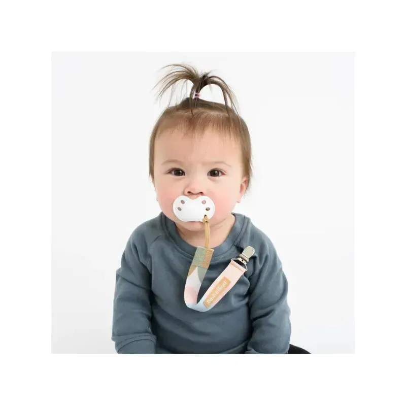 Booginhead - 3-Pack Pacifier Clips - Geometric Pinks - Image 3