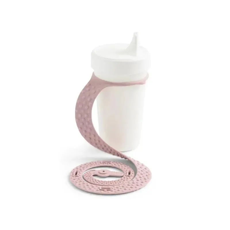 Booginhead - Silicone Sippigrip Cup & Toy Holders - Dusty Rose