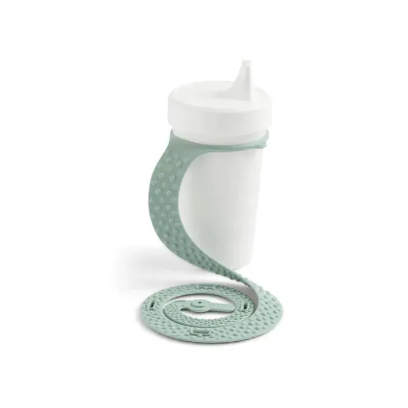 Booginhead - Silicone Sippigrip Cup & Toy Holders - Green Sage